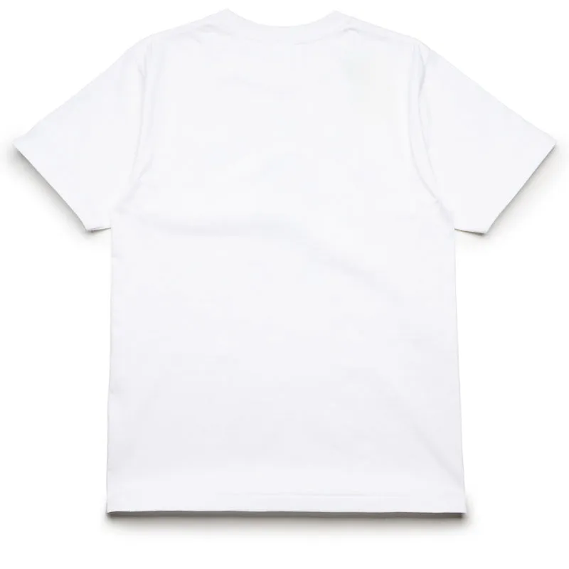 A Bathing Ape Camo Classic Milo Shark Tee - White/Yellow