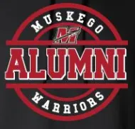 Alumni Black Muskego Warrior Men's Hoodie