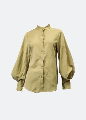 Bishopville Suede Shirt Blouse