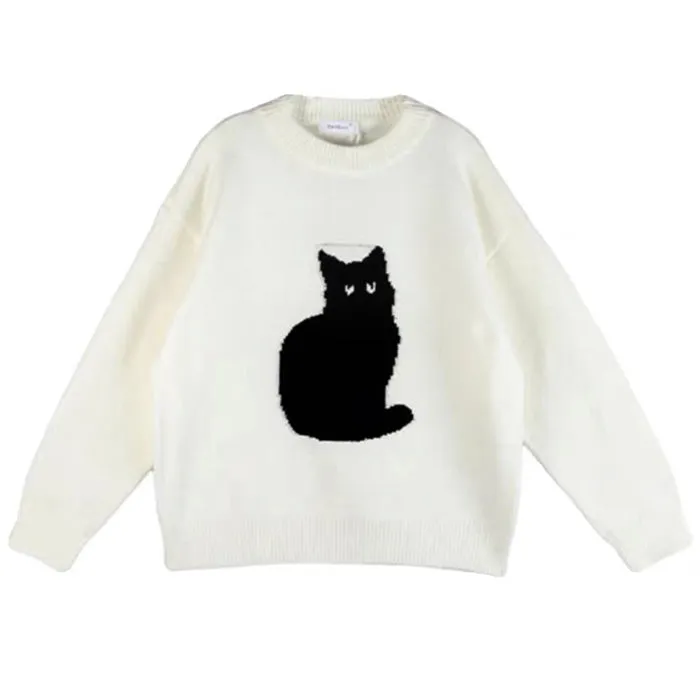 Black Cat Aesthetic Sweater