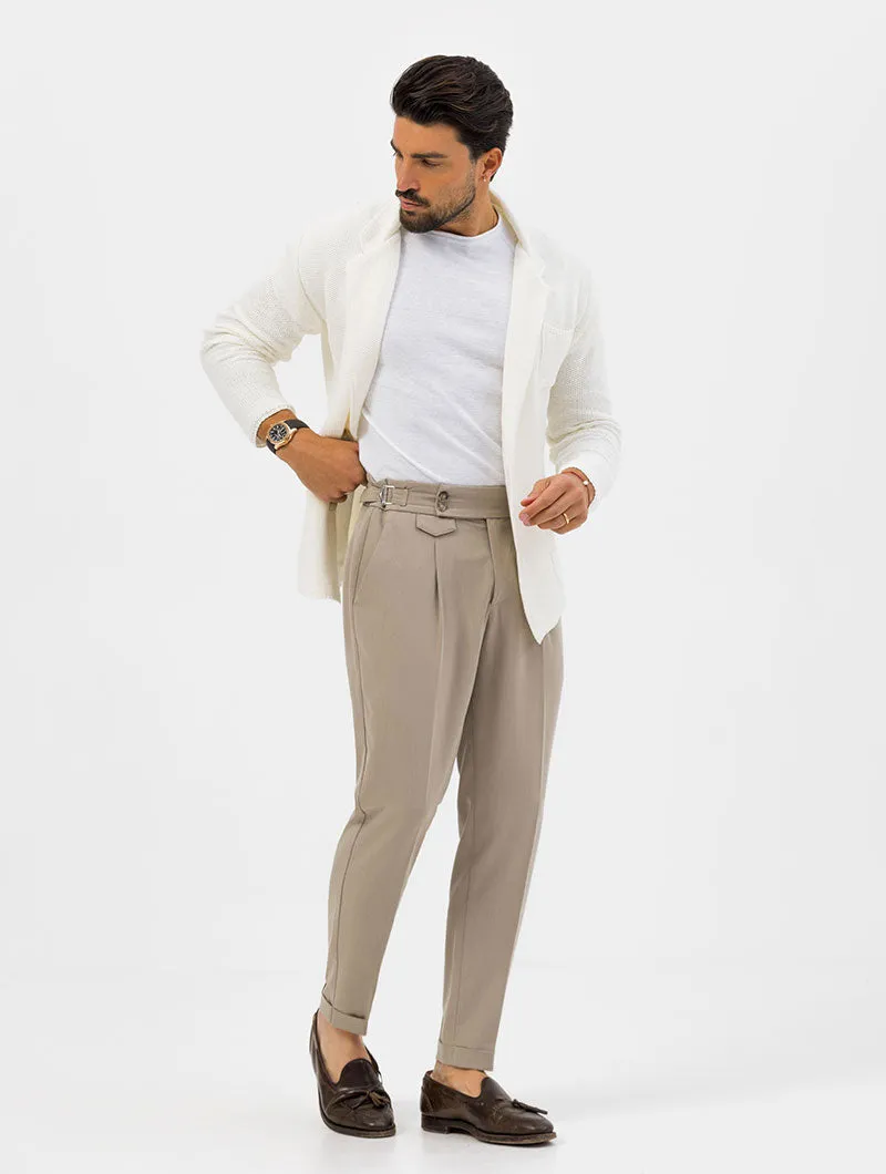 CALEB MONO PINCES PANTS IN SAND