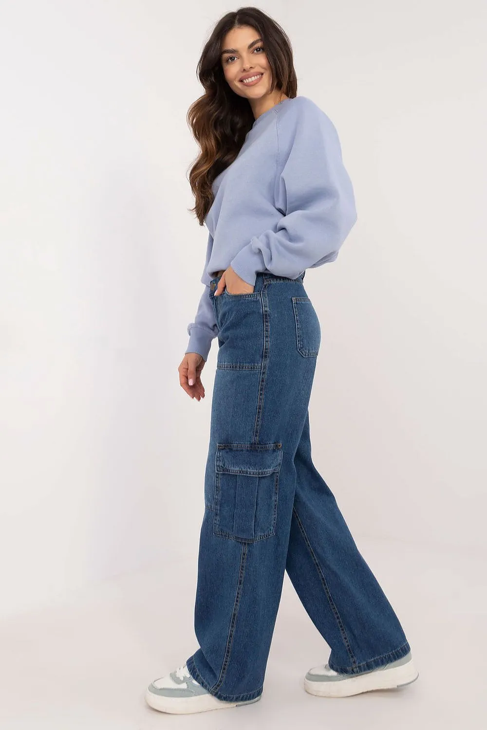 Cargo Denim Jeans