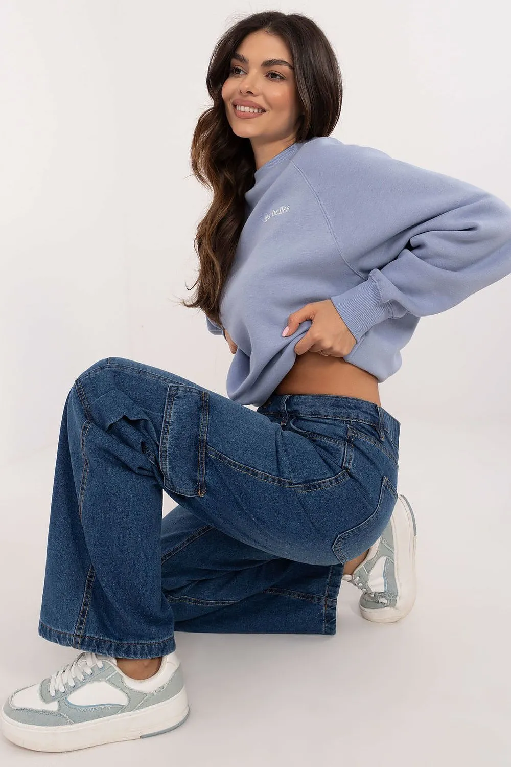 Cargo Denim Jeans
