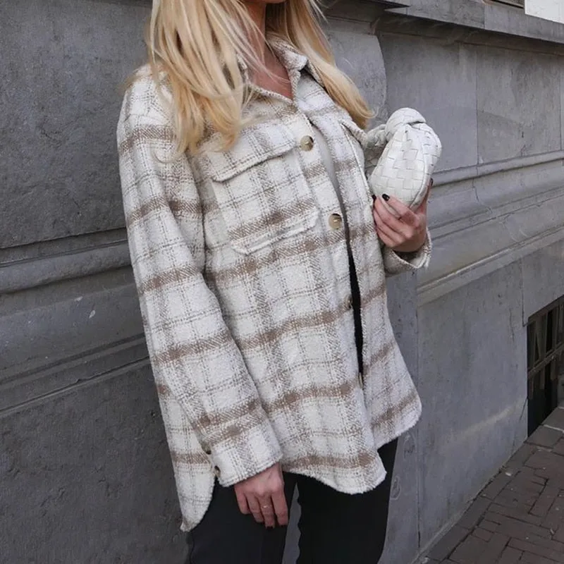 Elegant Loose Blouses Streetwear Girls