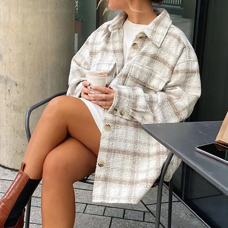 Elegant Loose Blouses Streetwear Girls