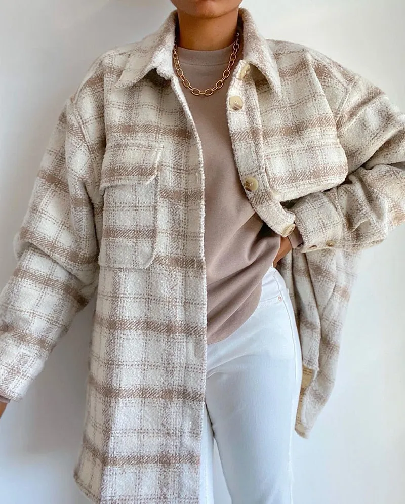 Elegant Loose Blouses Streetwear Girls