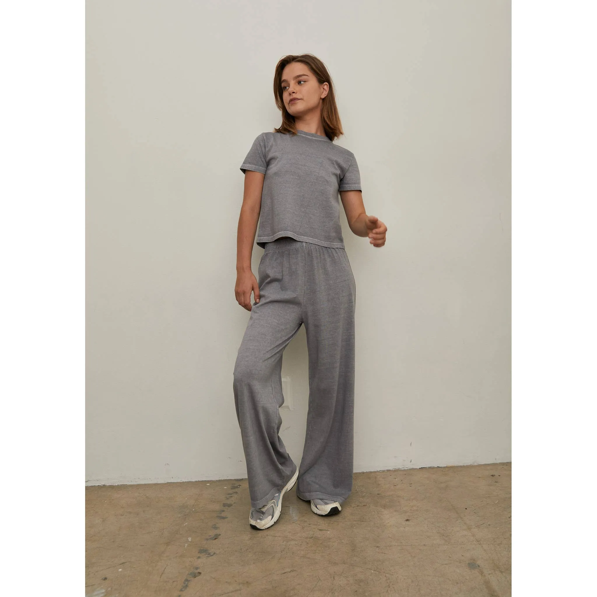 Grey 100% Organic Cotton Pants