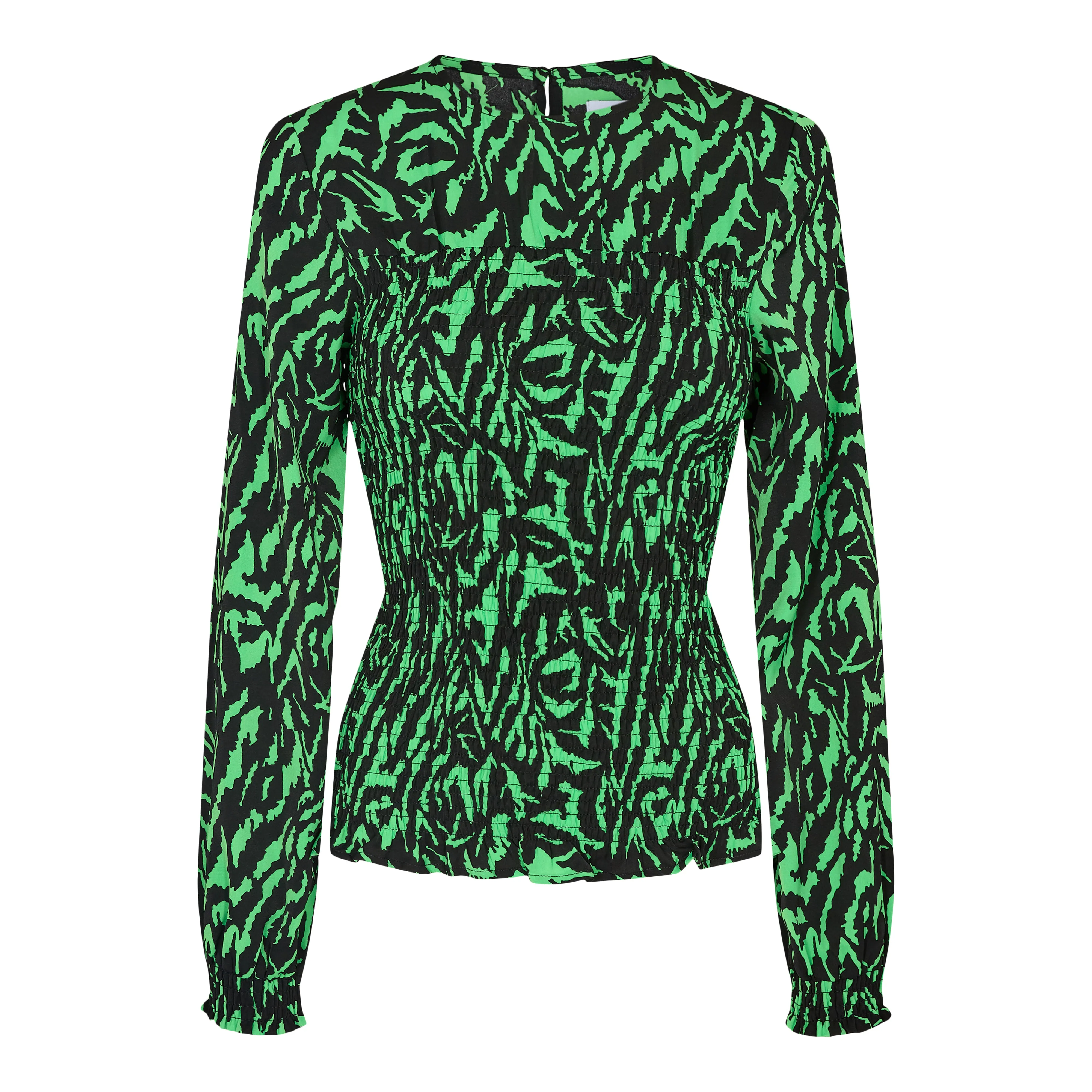 GRO-LS-T-SHIRT - GREEN ZEBRA