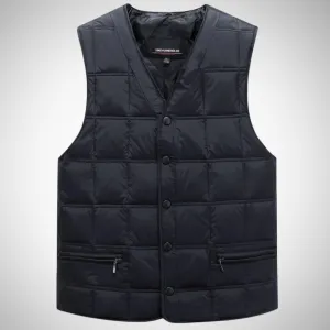 Huberto V-Neck Mens Vest