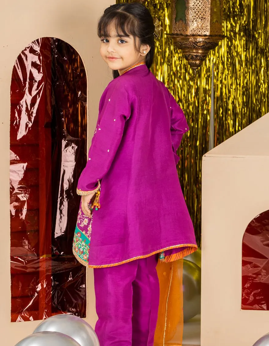 JGK-S-US-1972 FB/Purple China Silk