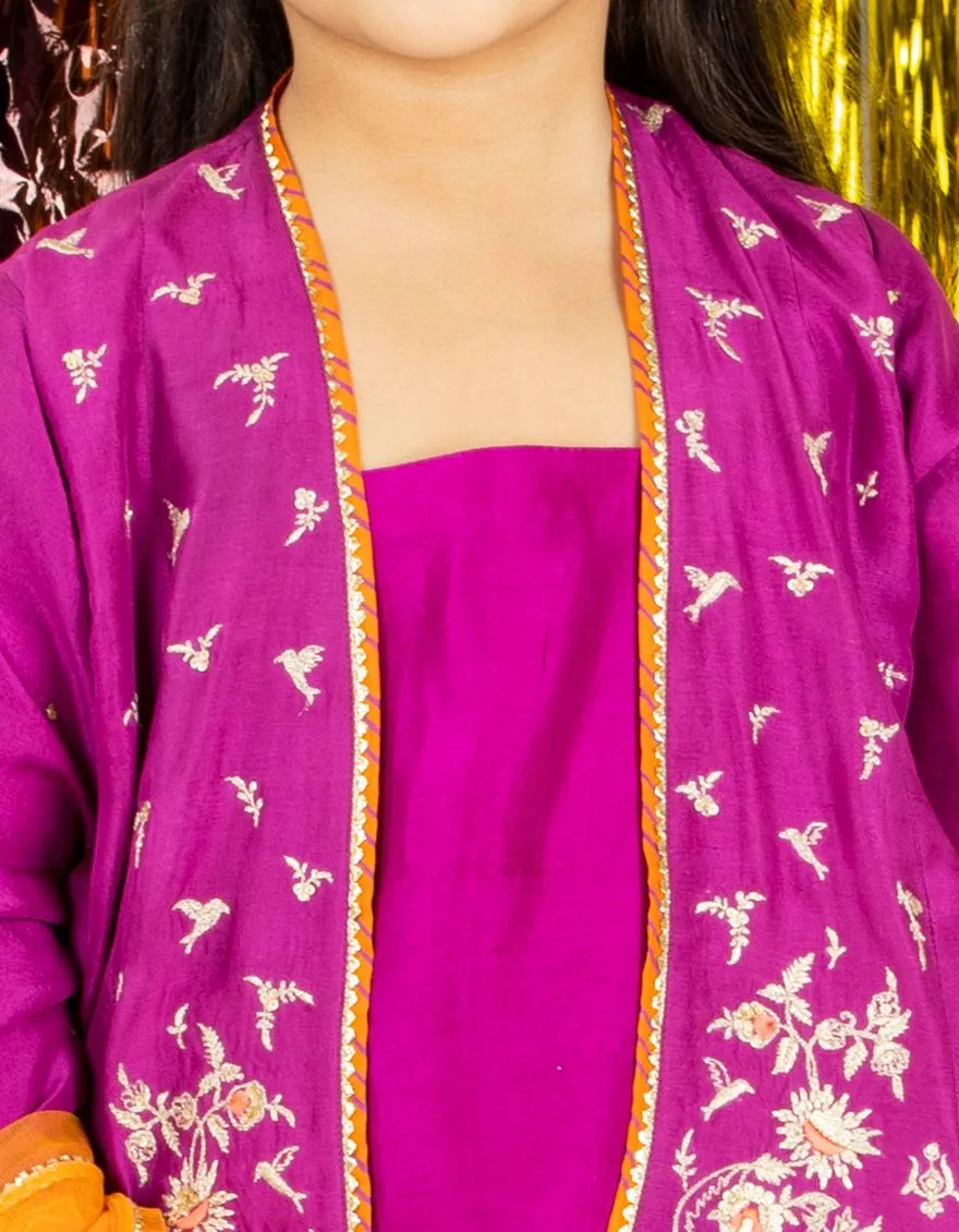 JGK-S-US-1972 FB/Purple China Silk