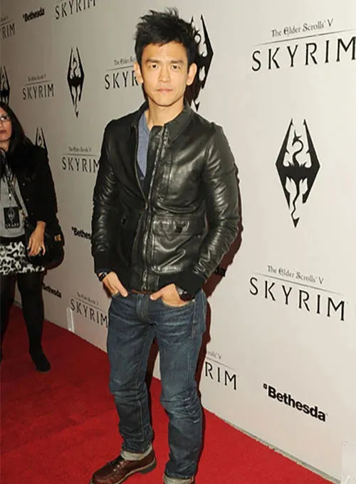 JOHN CHO LEATHER JACKET