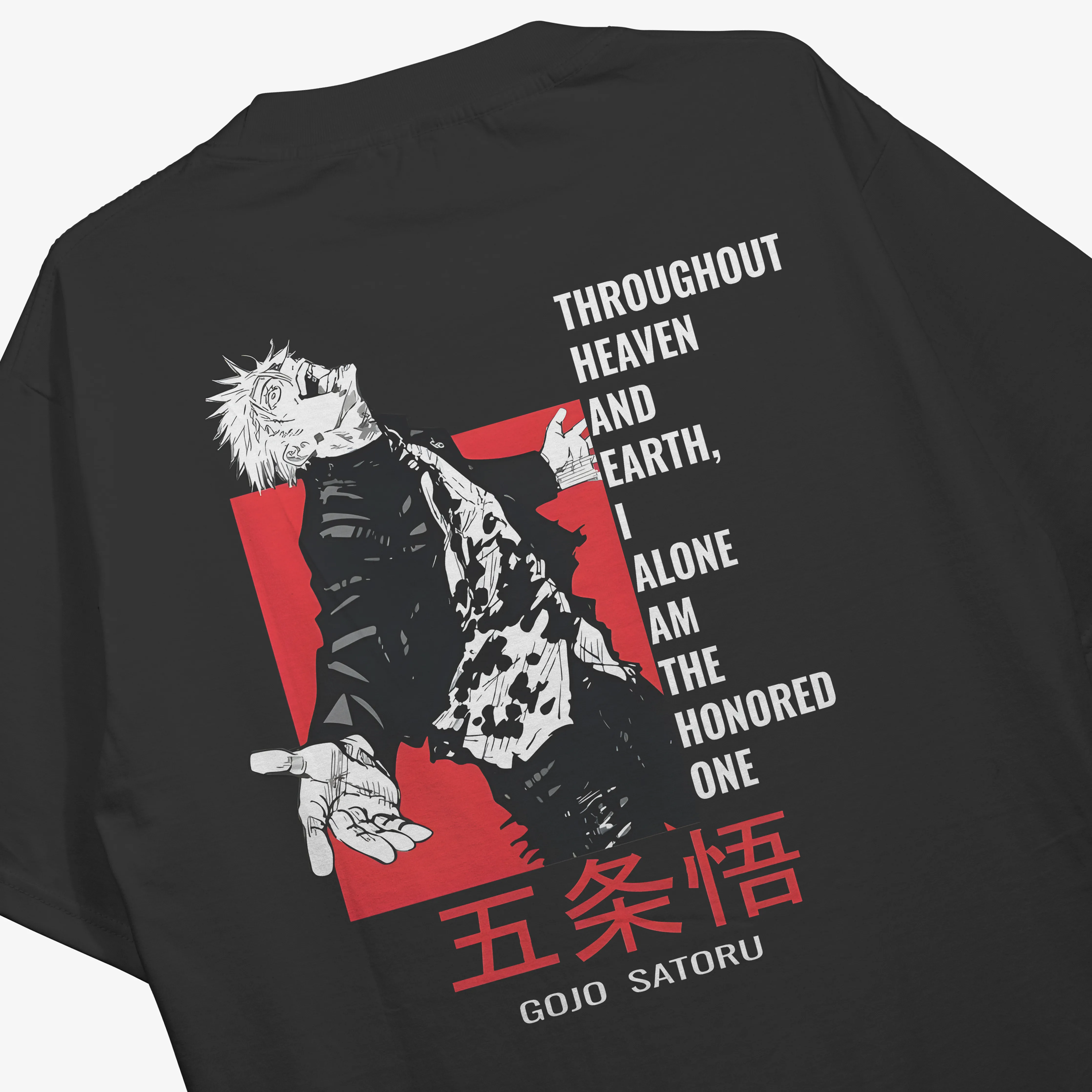 Jujutsu Kaisen - Gojo Satoru Oversized Anime T-shirt