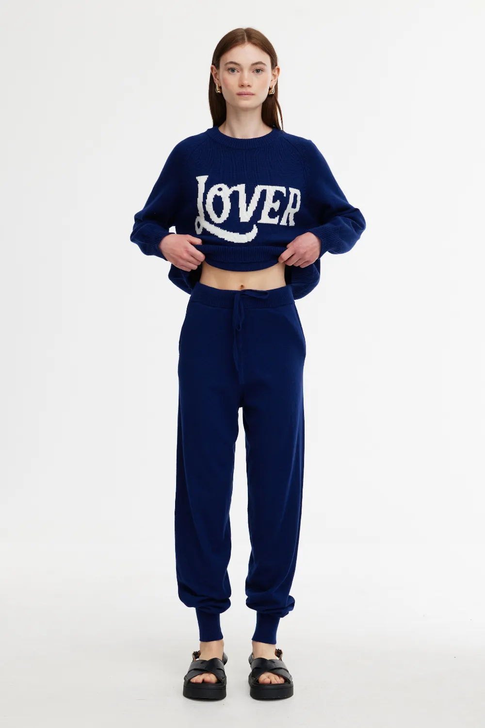 Kinney Eliza Knit Pant Indigo