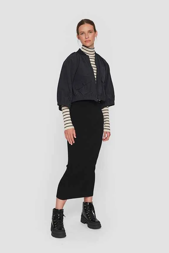 Knit Skirt in Black