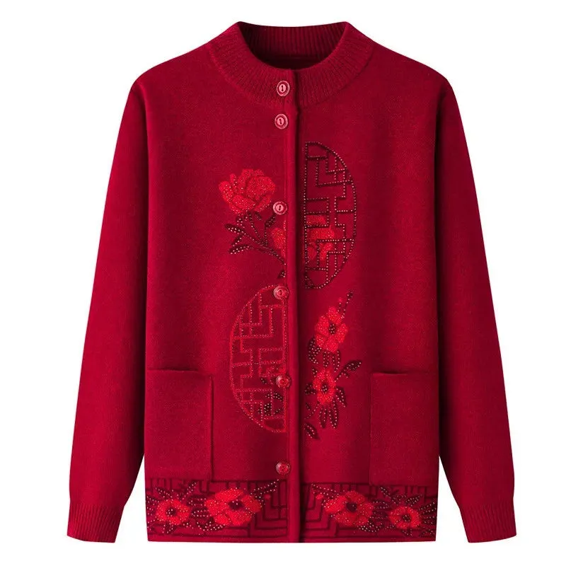 Knitted Button Front Cardigans For Women - Ailime Designs
