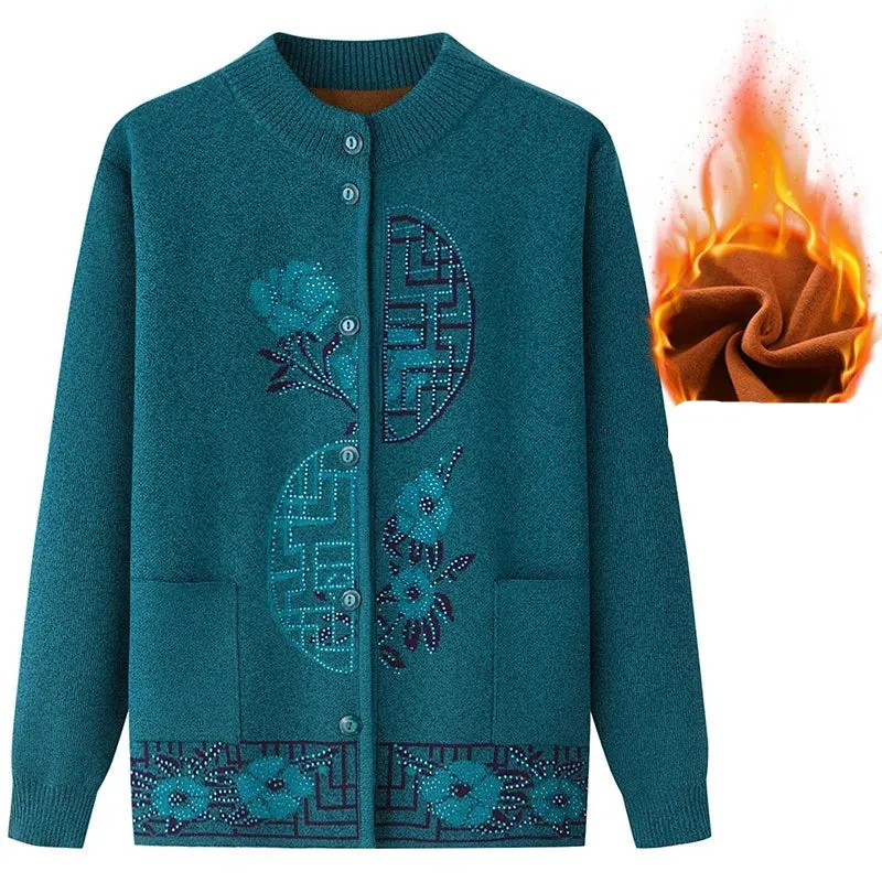 Knitted Button Front Cardigans For Women - Ailime Designs