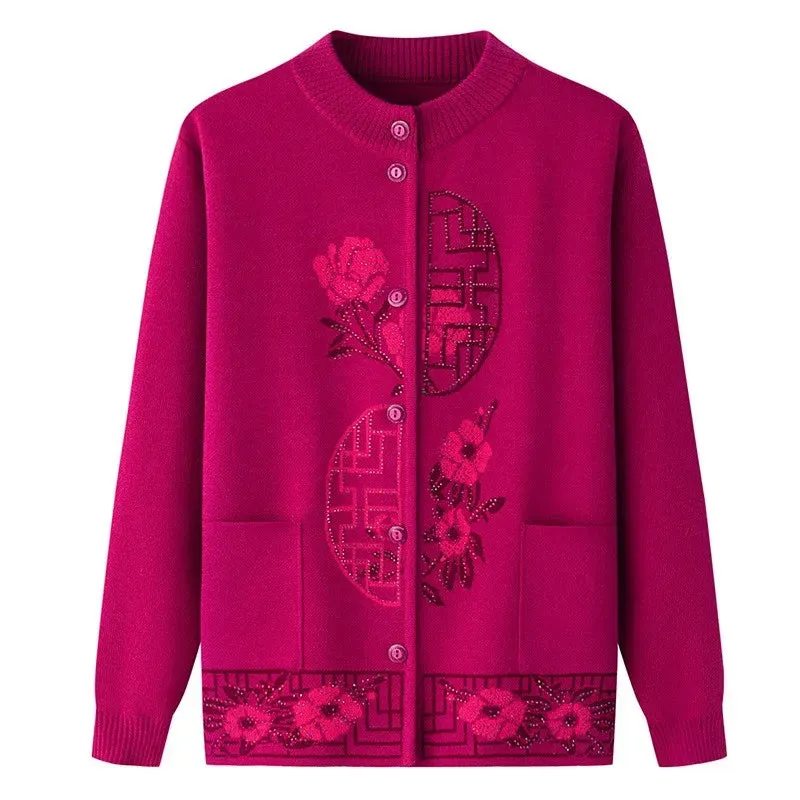 Knitted Button Front Cardigans For Women - Ailime Designs