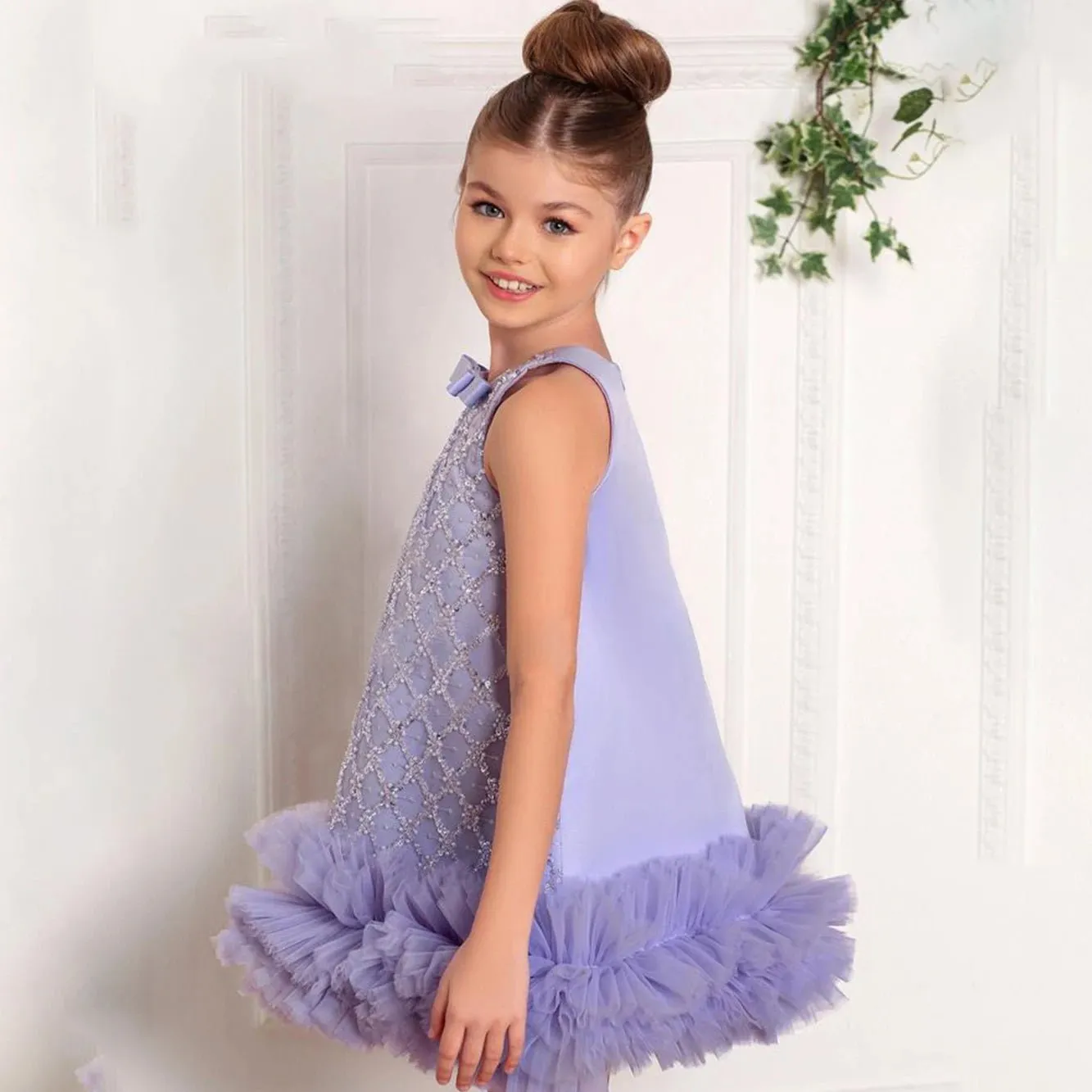 Little Bedouin Brown occasion Dress