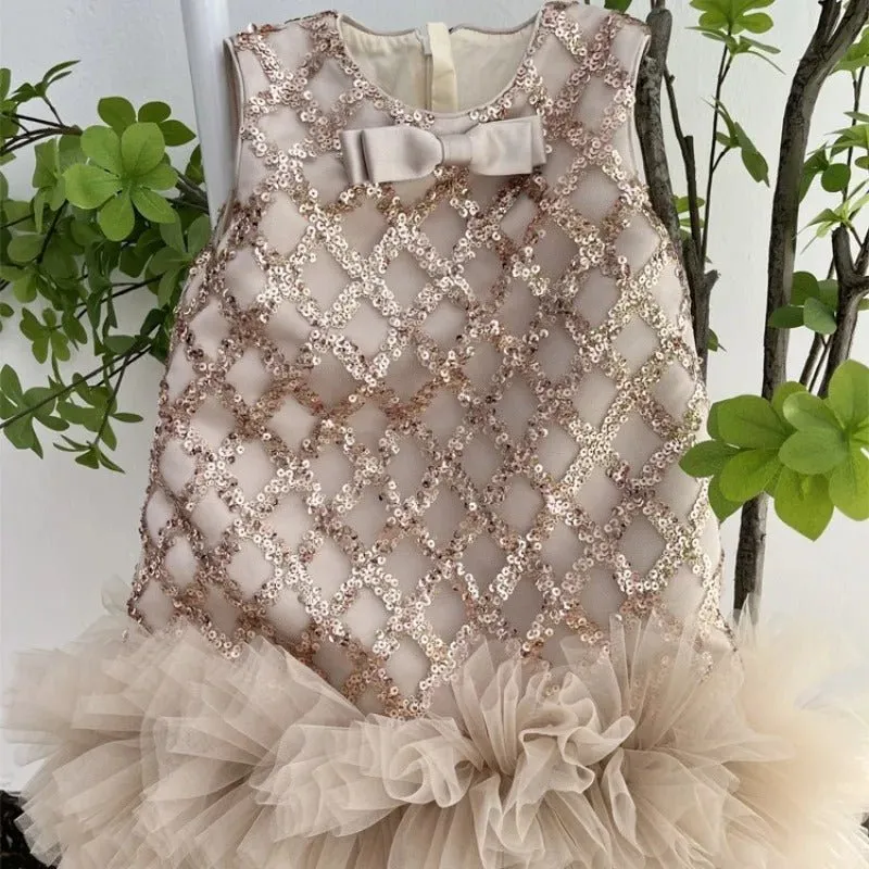 Little Bedouin Brown occasion Dress