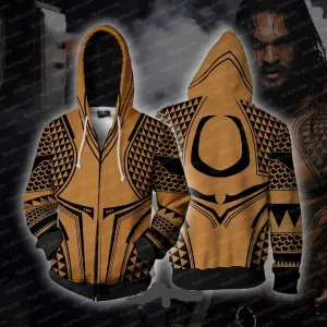 Marvel Movie Aquaman Hoodie Sweater Jacket Cosplay Costume for Man Adult Superhero Dressed Halloween Party Prop