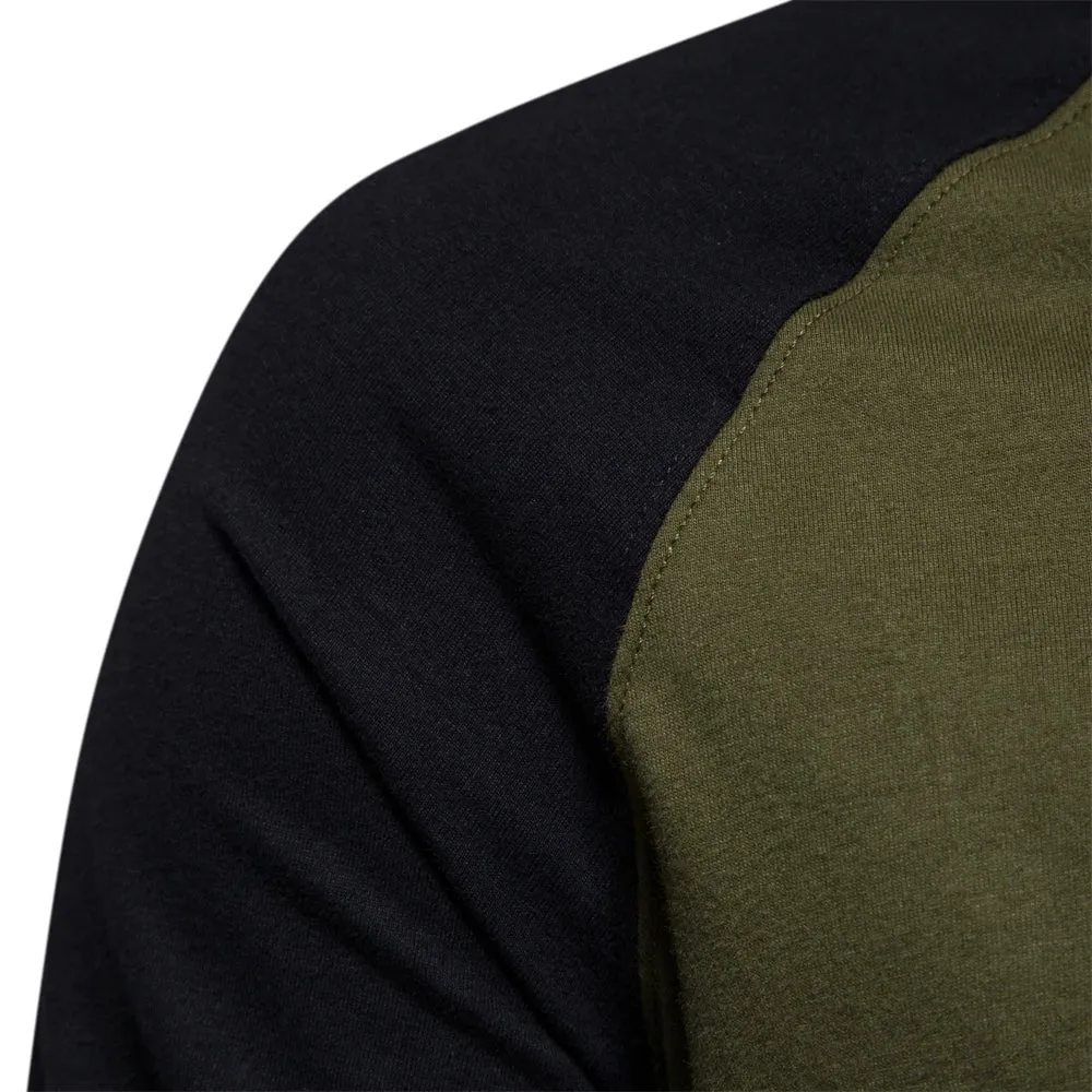 Men's Casual long sleeve Cotton T-shirt