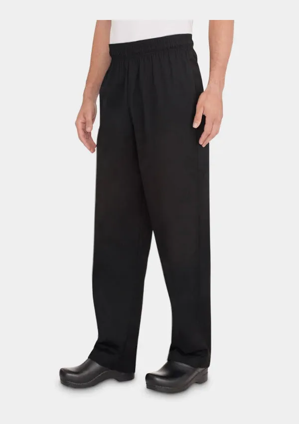 MOBB Clearance Baggie Chef Pant With Drawstring/Elastic Waist