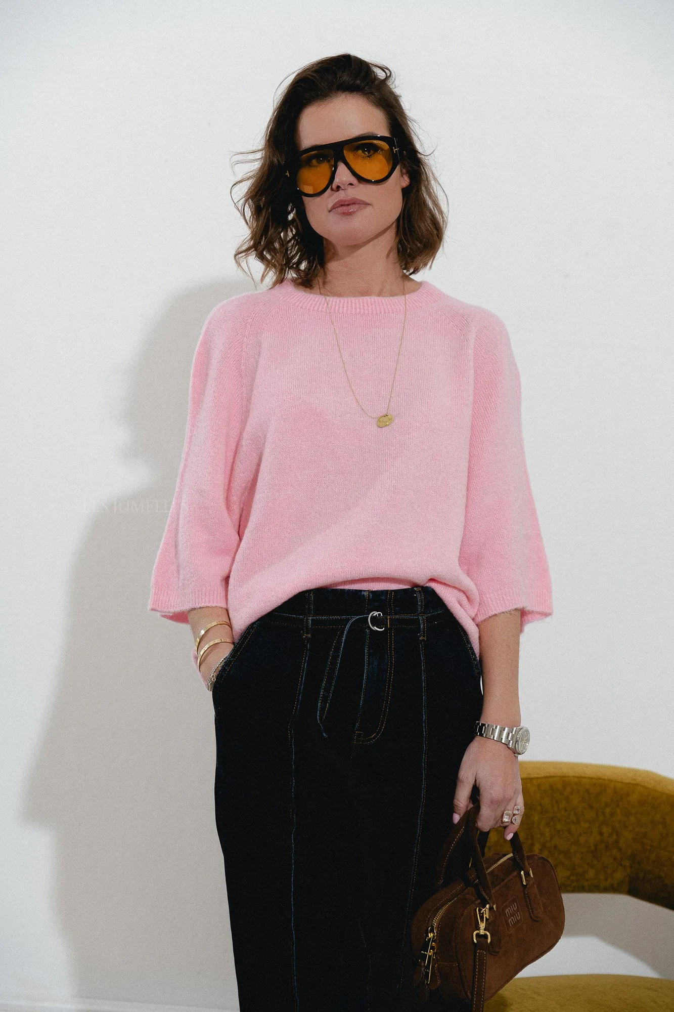 Monica jumper baby pink