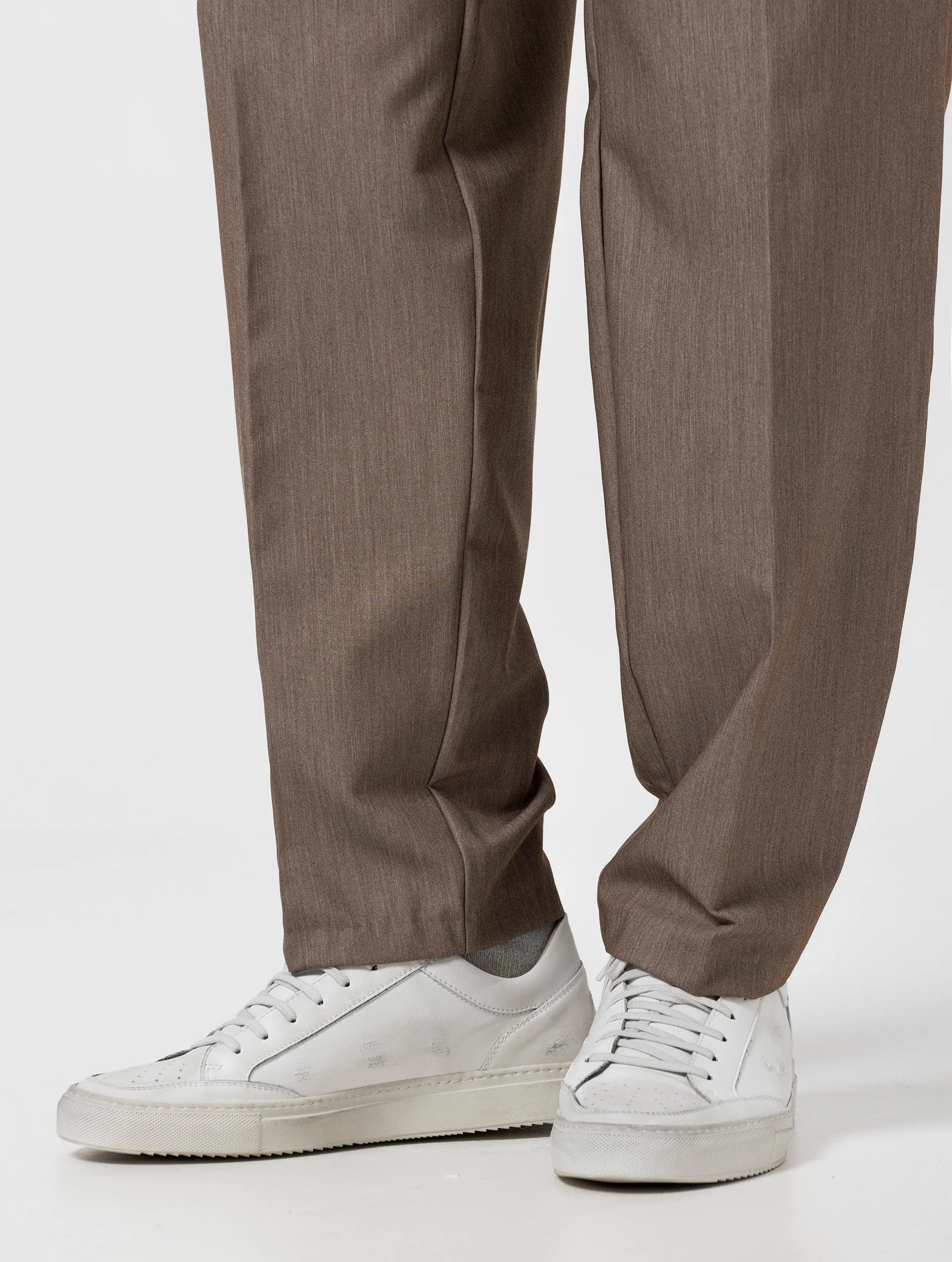 NICK FORMAL PANTS IN BROWN