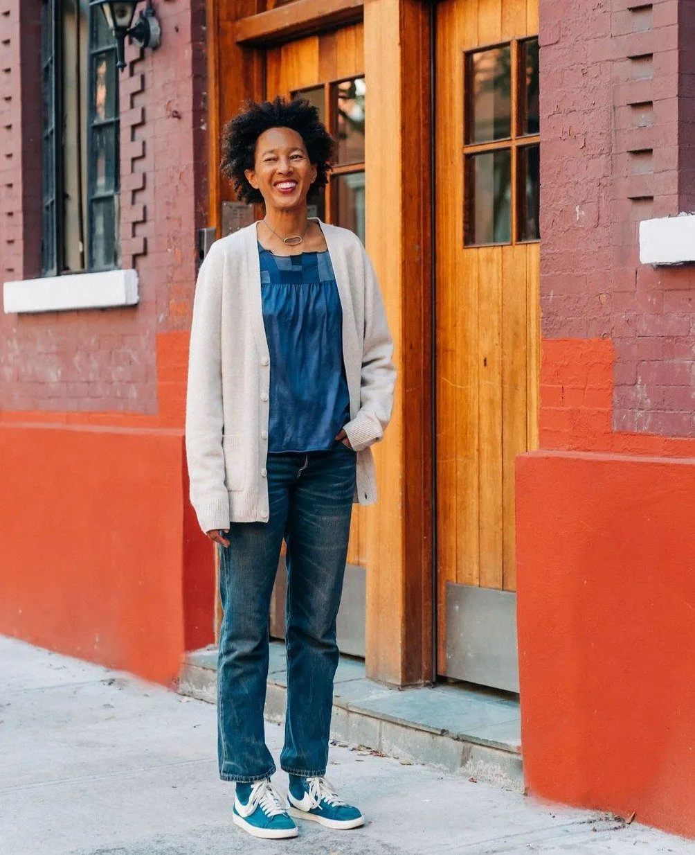 Oversized Pocket Cardigan, Sans Stitching