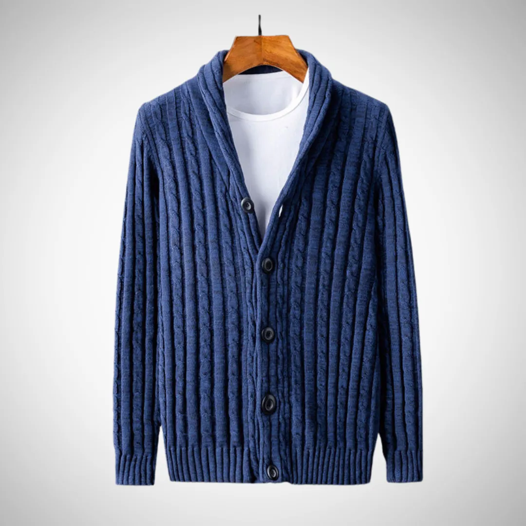 Placido Washington Striped Knitted Cardigan