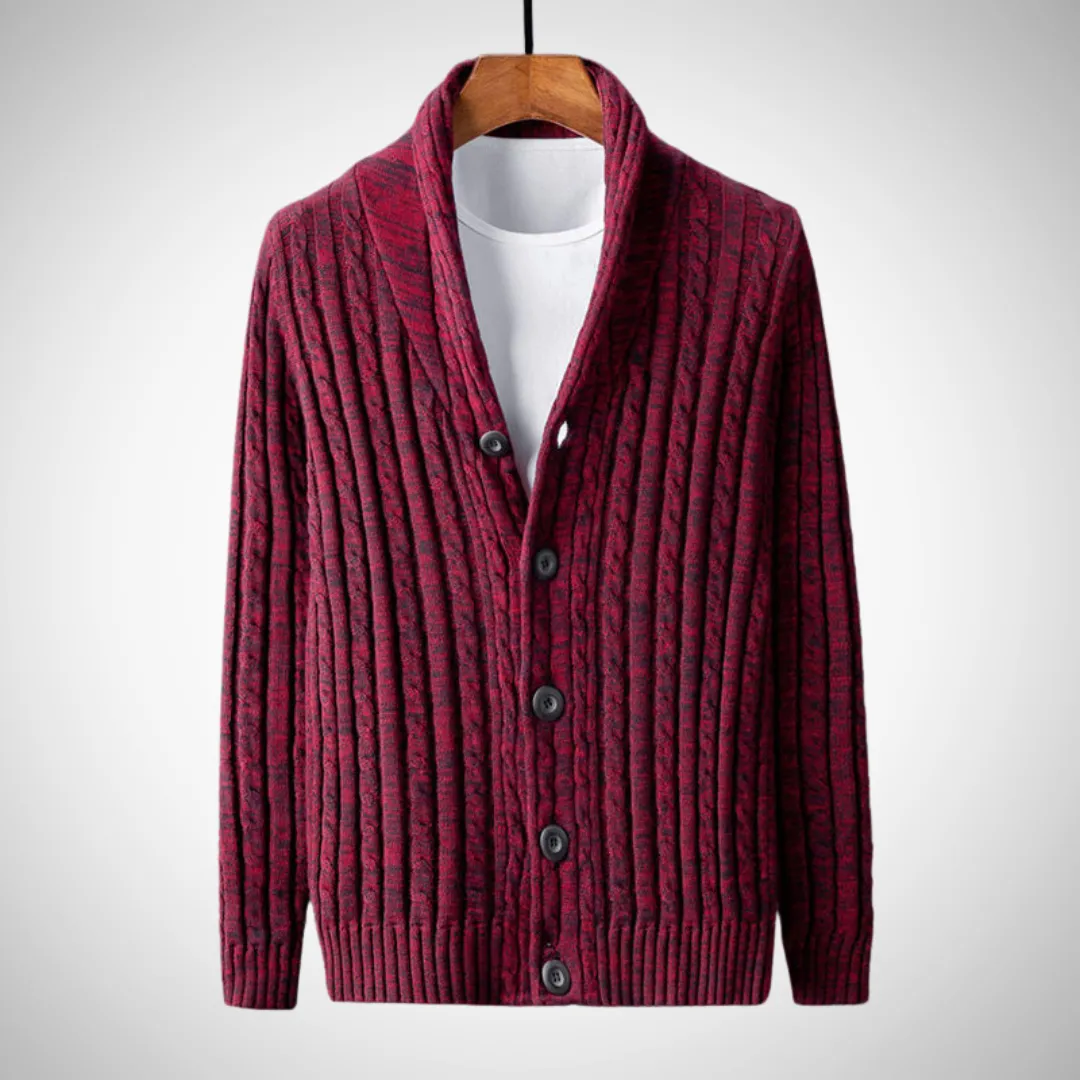 Placido Washington Striped Knitted Cardigan