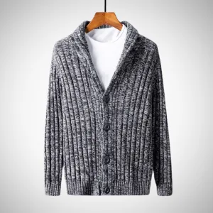 Placido Washington Striped Knitted Cardigan