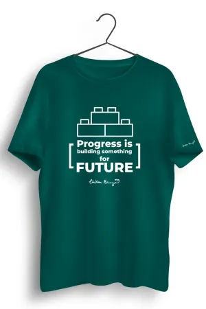 Progress Graphic Printed Tshirt
