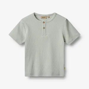 T-Shirt S/S Lumi - rainy sky