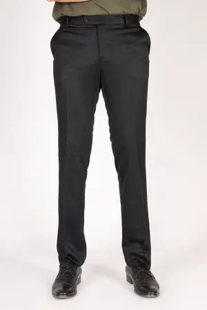 Textured Slim Fit Dress Pants