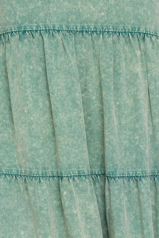 Washed Baby Doll Mini Dress *Multiple Colors*