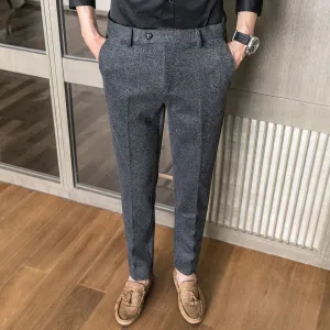 Woolen Formal Suit Pants