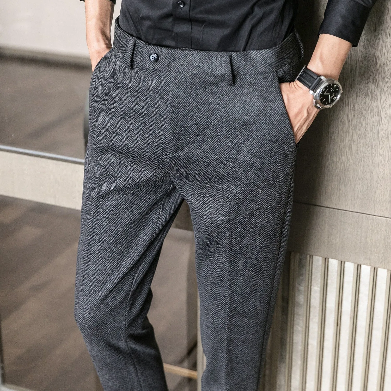 Woolen Formal Suit Pants