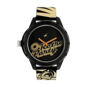 WW2054 Fastrack Tees Casual Plastic Belt Watch 38019PP11