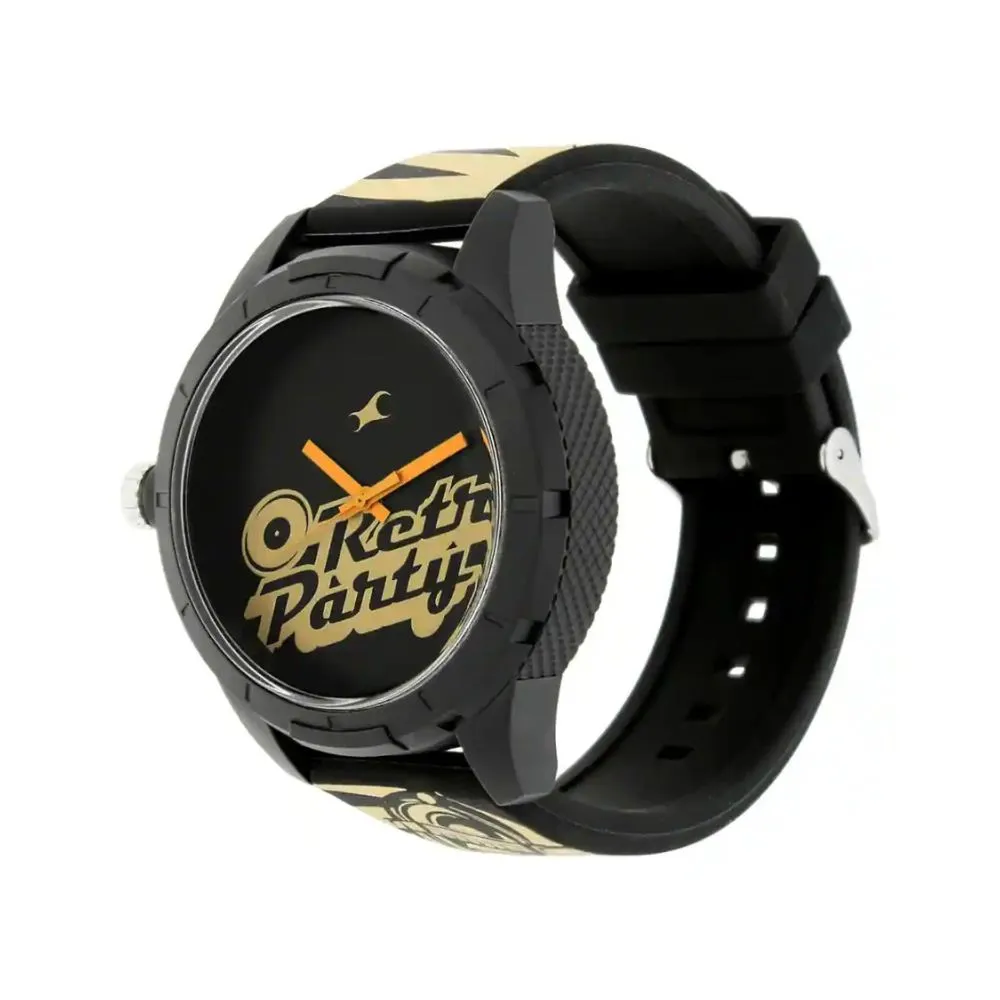 WW2054 Fastrack Tees Casual Plastic Belt Watch 38019PP11